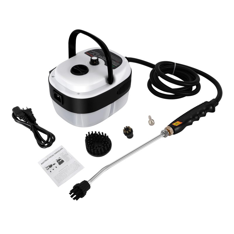 Handhold Steam Cleaner Machine, 110V 2500W High Pressure High Temperature