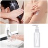 5 Pack Travel Bottles Pump Bottles Dispenser 3.4oz/100ml Plastic Lotion