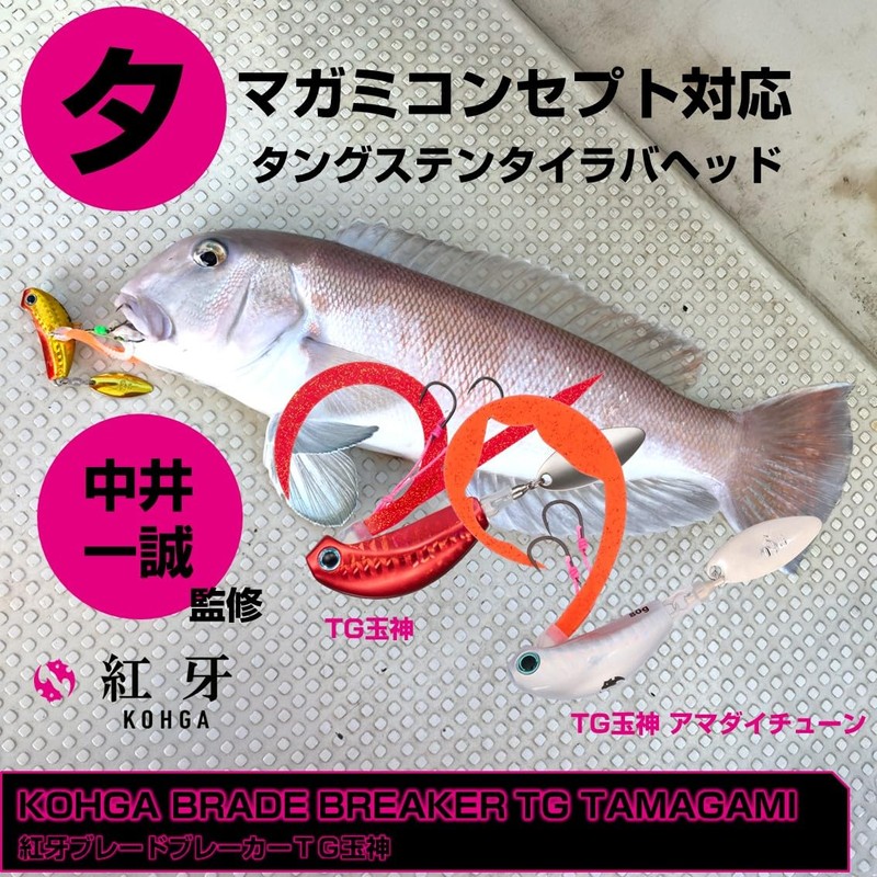Daiwa Kohga Blade Breaker TG Tamashin Amadai Tune 150G Keimura