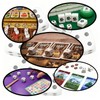 HUIKKJP Large 1.0 inch (25 mm) Dice Set (6 Pieces)