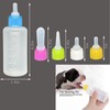 Pet Bottle Kit, Squeeze Liquid Replaceable Silicone Teat for Newborn