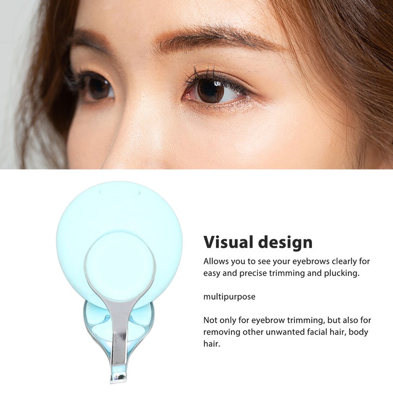 Visible Eyebrow Tweezers Electric Rechargeable Eyebrow Removal Tweezer Multipurpose Eyebrow