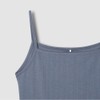 JAJU [JAJU] Yeo Pointelle Sleeveless Lounge T-Shirt_Blue Grey