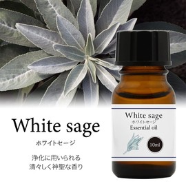 Natural 100% Essential Oil (10ml, White Sage)