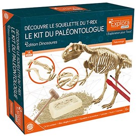 EXPLORA - T-Rex - Paleontologist Set - 039396 - Excavation Plaster - Dinosaur - Discovery Set - Children's Game - Scientific - Educational - Adventure - Fun - Toy - From 5 Years