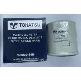 Tohatsu 3R0076150M Tohatsu Oil Filter (9.9HP-140HP) 3R0076150