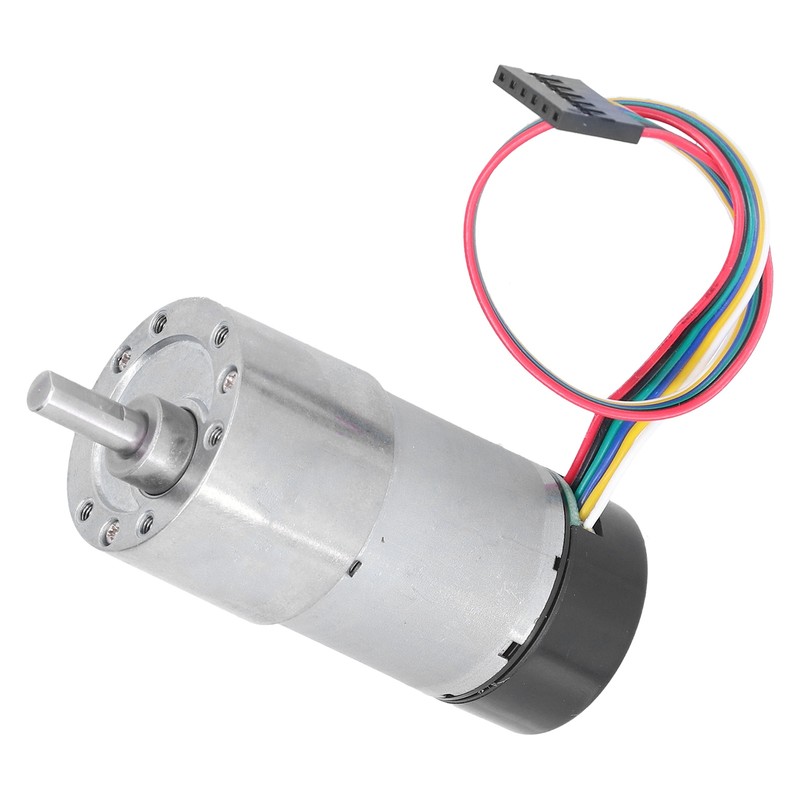 JGB37‑3530 DC12V Encoder Metal Gearmotor Speed Reduction High Torsion Encoder