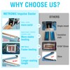 METRONIC Impulse Sealer 8 inch, Manual Heat Sealer Machine for