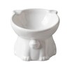 AIMALL Ergonomic Ceramic Cat Bowl - Elevated Cat and Dog
