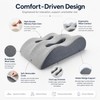 Memory Foam Leg Elevation Pillow for Resting Comfort – Ergonomic