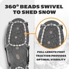 Yaktrax Diamond Grip All-Surface Traction Cleats for Walking on Ice