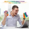 Unbranded Pop Push Fidget Toy Bubble Sensory Stress Relief Kids