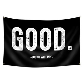 Good Flags Motivational Gym Flag Banner 3x5 Ft with 4 Brass Grommets
