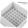 BUGUUYO 49grid Freezer Container Box Tube Storage Holder Paper Material