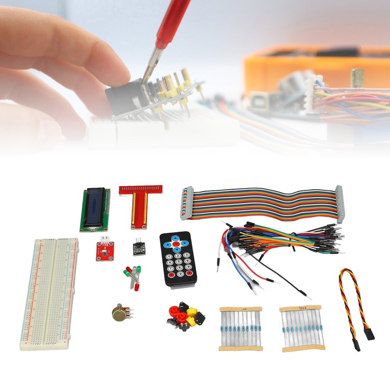 Development Board Kit for Pi B+ 830 Hole Breadboard Resistor