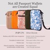 POPUPS Everyday Passport Wallet With Wristlet - Weather Ready, Neoprene