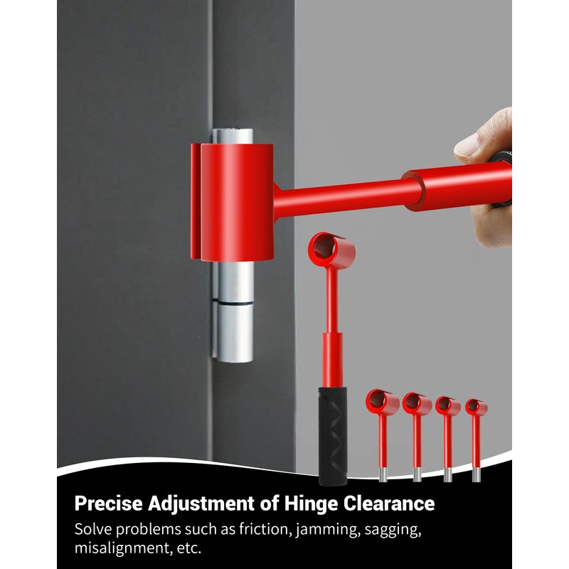 Tofcbye Hinge Gap Adjustment Wrench Set, Heavy Door Hinge Adjustment