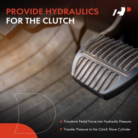 A-Premium Clutch Master Cylinder Without Reservoir Compatible with Honda CR-V 2002-2006, Civic 2002-2005, Accord 2003-2007, Element 2003-2007 & Acura TSX 2004-2007, TL 2004-2006, RSX 2002-2006