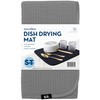T & S STS Dish Drying Mat, Gray