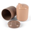 Dantoy - Tiny Biobased Sippy Cups - Mocha & Nude