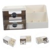 WOONEKY Vanity Organiser Makeup Storage Box Drawer Design for Lipsticks