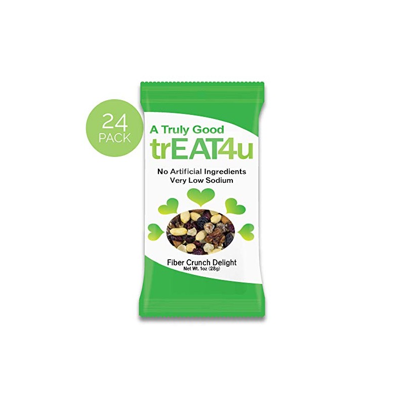 Fiber Crunch Delight trEAT4u, 1oz, 24-count