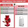 Rotary Cheese Grater Shredder Cheese Grater Vegetable Slicer Manual Food