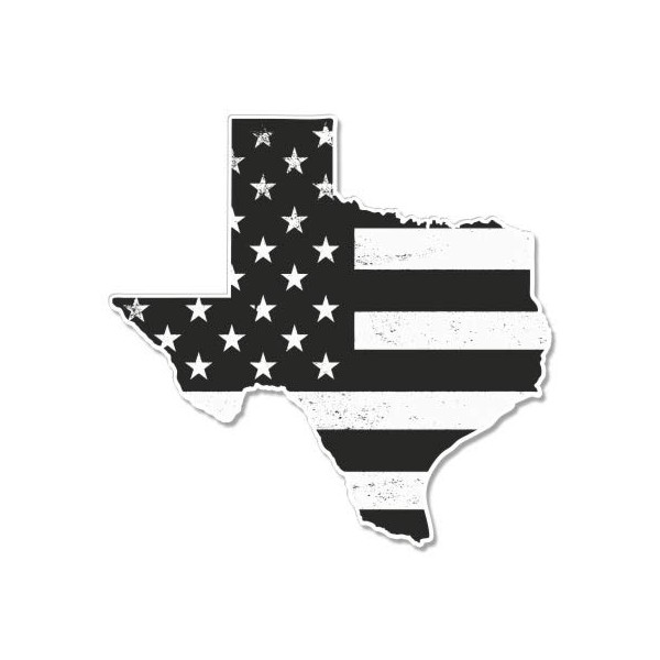 GT Graphics Texas American Tactical Military Flag - 12" Vinyl Sticker Waterproof Decal