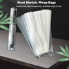 Boxonly 100 Pack Shrink Wrap Bags 9.8 x 3 cm