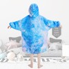 Fiosnow Galaxy Blanket Hoodies for Kids 6-13YR Oversize Wearable Blanket