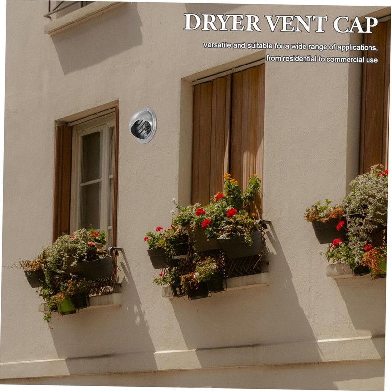 ORFOFE Exterior Vent Covers for House Metal Exhaust Vent Cap