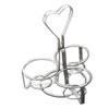 Tablecraft (1371R) - Estante para condimentos (3 anillas, chapado en cromo)