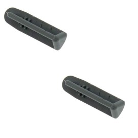 Find A Spare Plastic Basket Runner Rear Rail End Caps For Beko Whirlpool Ignis Elektra Dishwashers Pack Of 2