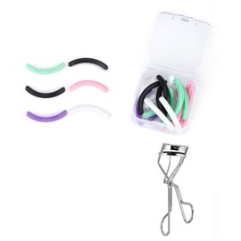 Eyelash Curler Refills Compatible with shu uemura,Eyelash Curler Pads 24PCS,Silicone Lash Curler Refill Pads Compatible with shu uemura,Colorful