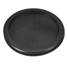 QUARKZMAN Rubber Cable Grommet, 90 mm, ID 100 mm, Drill Hole, Rubber Grommets, Double-Sided Hole Plugs, Rubber Seal, Round for Protection of Wires and Cables, for Desks, Black