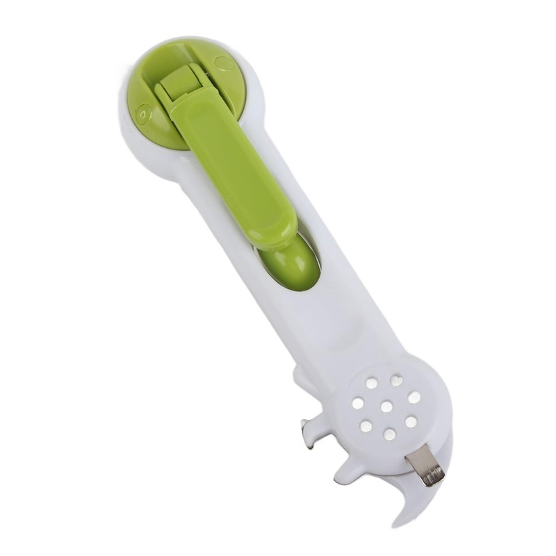 6 in 1 Can Opener, Ergonomic Easy To Hang, Multi