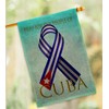 USA Decoration Pray for Cuba Burlap House Flag Pack Support