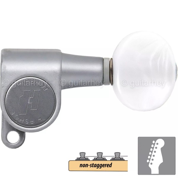Hipshot NEW Hipshot Classic Mini Tuners 6 in line NON-Staggered