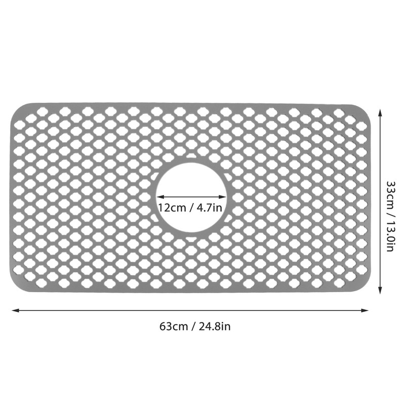 Hollow Insulated Kitchen Sink Mat Non Slip Multi Functional Large