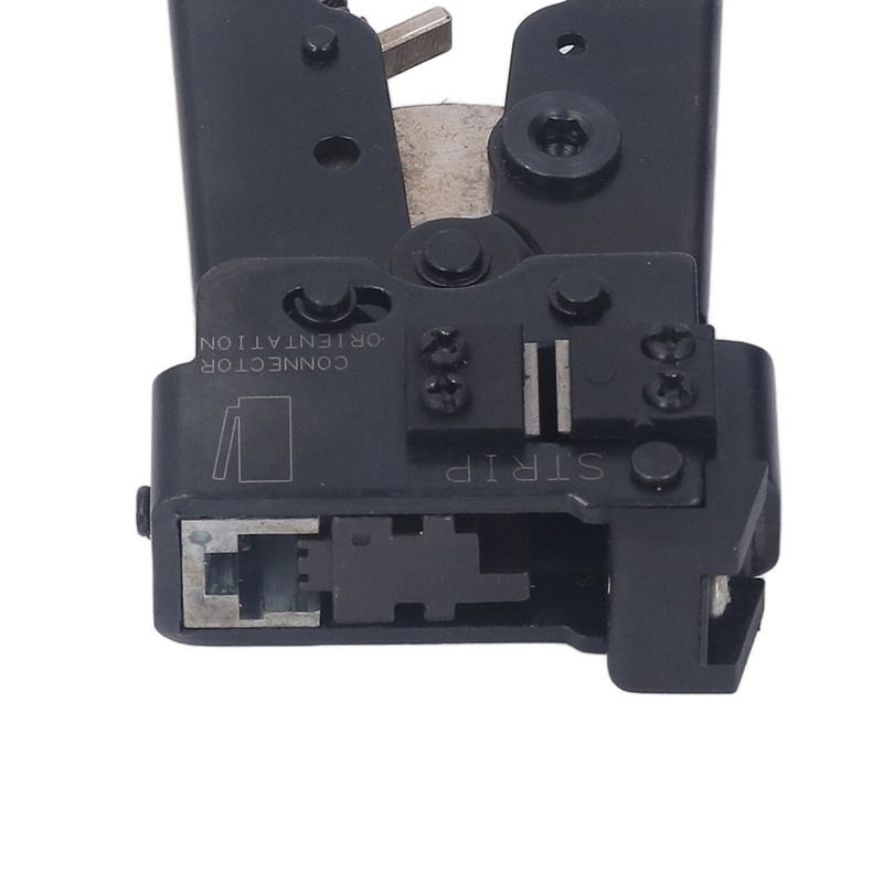 Network Crimper Carbon Steel Head Anti Slip Rubber Handle 8P
