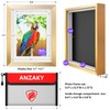 ANZAKY Photo Picture Frame Diversion Safe with Fireproof & Waterproof