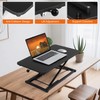 Raathionty Standing Desk Converter Adjustable Height,Keyboard Riser for Stand Up