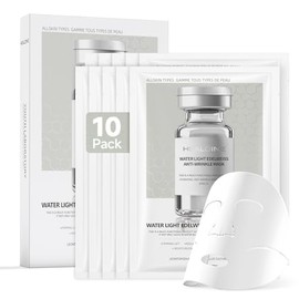 Mascarilla Facial De Suero De Células Madre Y Colágeno Para La Noche. Mascarilla Facial Hidratante De Colágeno Coreana. Minimiza Los Poros Y Mejora...