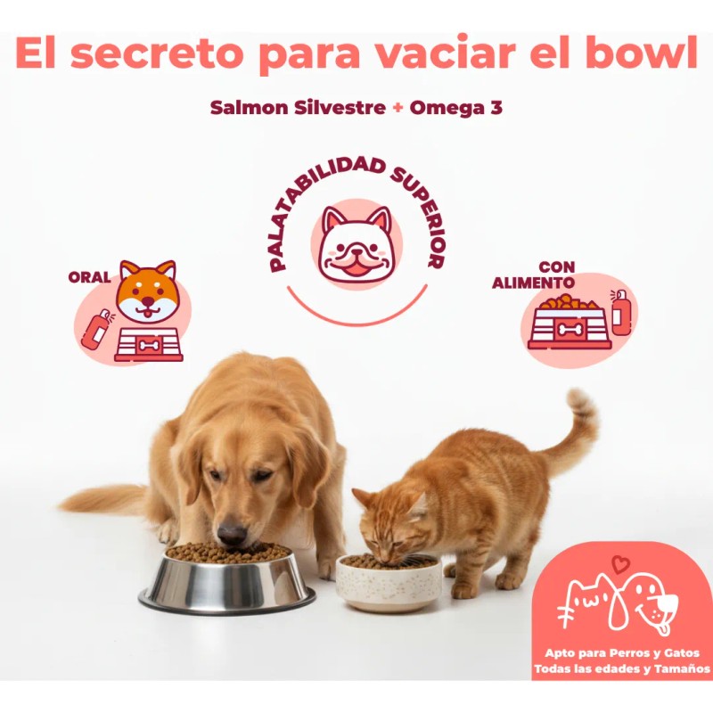 Super Salmon Oil Islandia | Omega-3 Perros Y Gatos 500ml