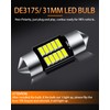 MEALAM White LED Bulbs Package Kit Compatible with 2010 2010