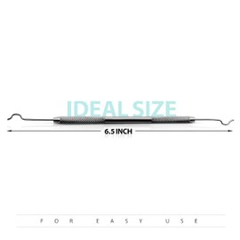 2 Pcs. Twirl ON Ligature Placing APPLICATOR Scaler Dental Orthodontics Stainless Steel Dental Instruments