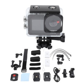 5K30FPS WiFi Action Camera 50MP Underwater Camera 170 Degree Wide Angle IP68 Waterproof Anti Shake Dual Screen Built in Mic with Remote Control