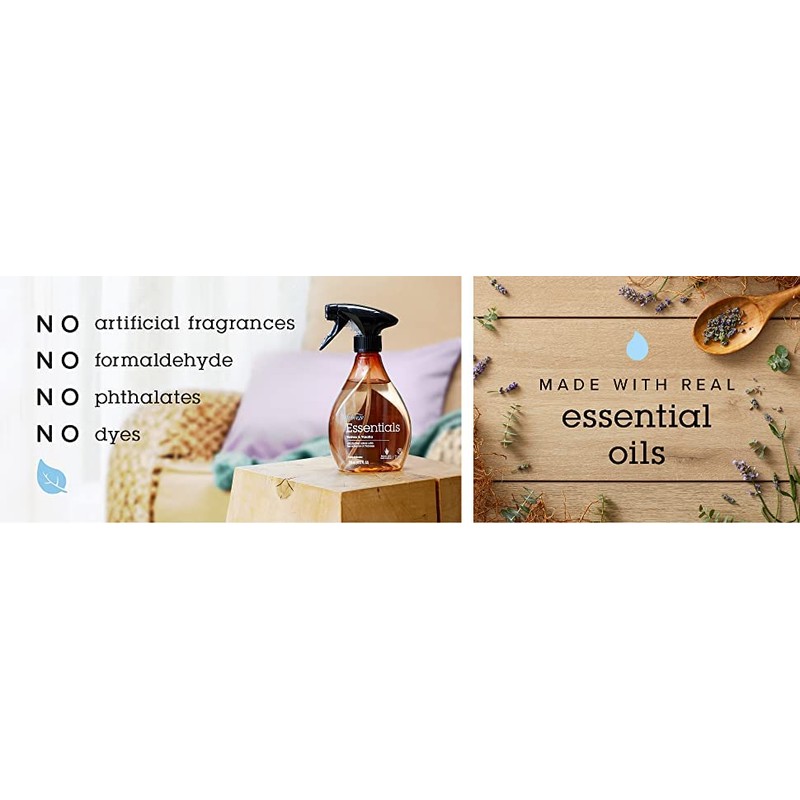 Febreze Essentials Fabric Refresher, Vetiver & Vanilla 12.5 oz (Pack
