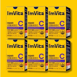 I'mvita liposomal vitamin C liposomal vitamin C liposome efficacy Kim Hee-cheol 30 tablets 6 pcs 6 months / 아임비타 리포좀 비타민C 리포조말 비타민씨 리포솜 효능 김희철 30정 6개 6개월