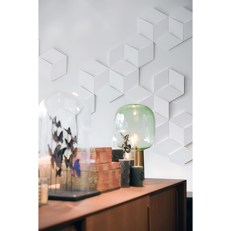3d wall panel Orac Decor W100ODERN ROMBUS Deco elementodern white